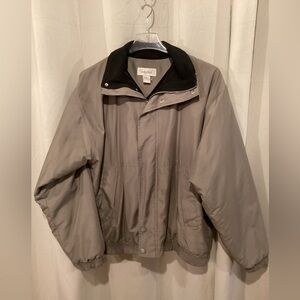 Sedgefield jacket, XL, lined, zip~up front with covered flap that snaps closed